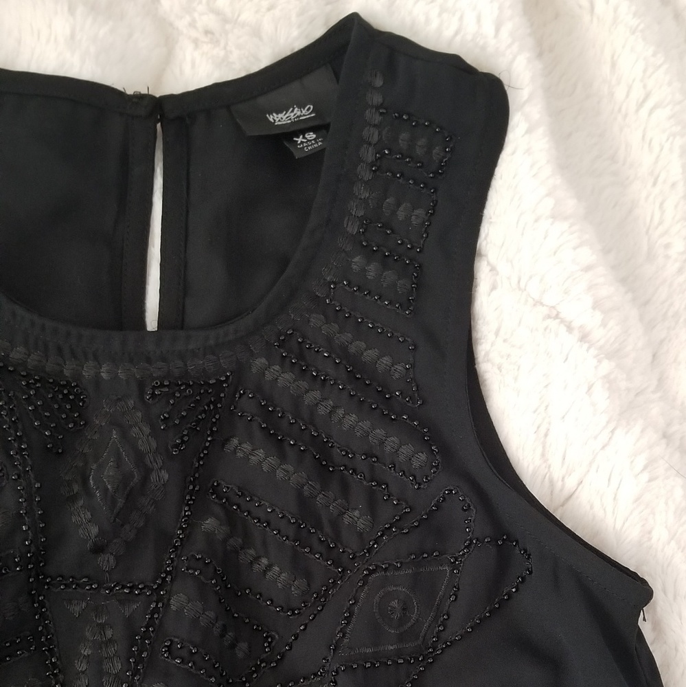 Beaded detail top.